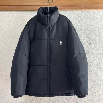 U.S. POLO ASSN. 충전솜 다운 자켓 블랙