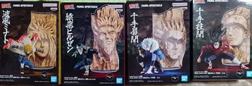 NARUTO PANEL SPECTACLE 피규어 4체 세트