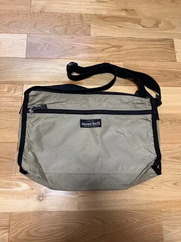 구택 mont-bell 숄더백 베이지