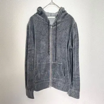 LOWRYS FARM 집업 후드티 그레이 L 사이즈