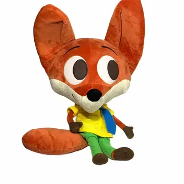 닉 와일드 봉제 인형 주토피아