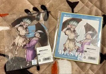 Dr.STONE DMM 스크래치 레이니 데이 아크릴 스탠드 이시가미 센쿠