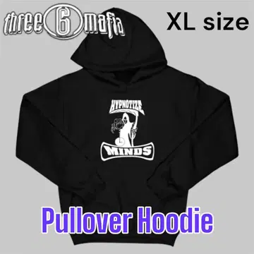 three 6 mafia HYPNOTIZE MINDS 후드티 블랙 XL