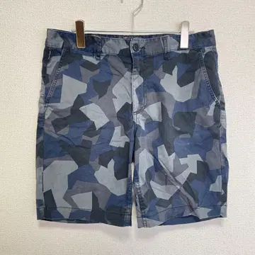 ARMANI EXCHANGE 카모플라주 패턴 숏팬츠 32