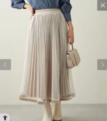 내추럴 꾸뛰르 롱 스커트