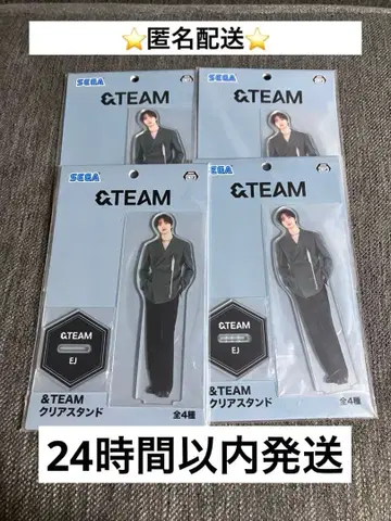 &TEAM 아크릴 스탠드 EJ 4세트 미개봉품