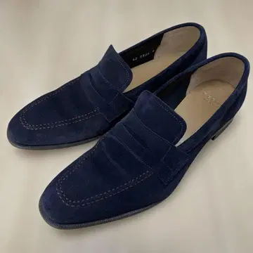 REGAL 리 네이비 스웨이드 로퍼 26