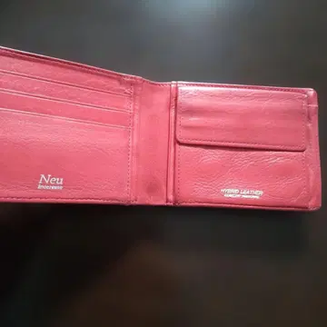Neu interesse 하이브리드 가죽 접이식 지갑