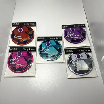 뱅드림! BanG Dream! Roselia 와펜 배지 전 5종 컴프