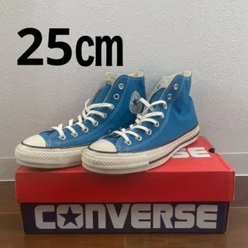 컨버스 올스타 파랑 하이컷 스니커즈