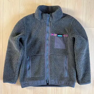 KAVU 남성용 보아 자켓 다크 그레이