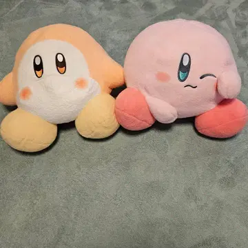 커비와 와돌디 봉제 인형 세트