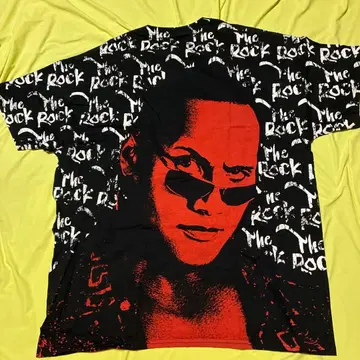 XL 미사용 새상품 WWE 프로레슬링 T셔츠 락 THE ROCK