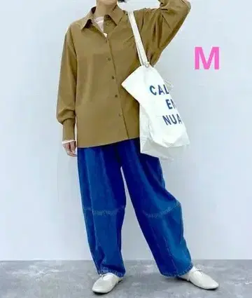 studio CLIP 배럴 데님 팬츠