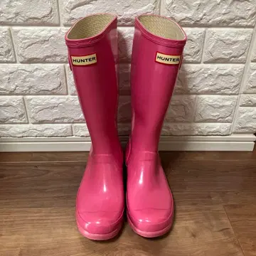 헌터 여성용 장화 레인부츠 24cm 키즈 어린이 여아 24.5