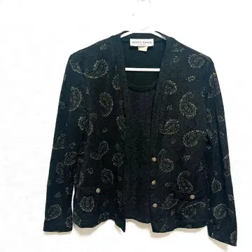 Betsy's Things 블랙 자켓 [ 사이즈 8 ] 반짝이는 화려한