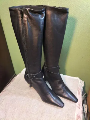 DIANA 웨일비 블랙 롱 부츠