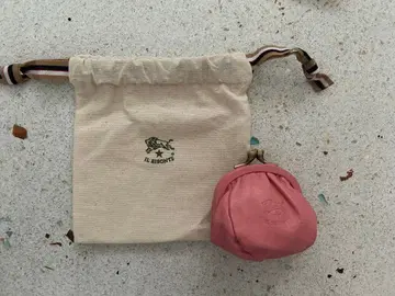 일비종떼 코인 케이스 가마구치 지갑 핑크