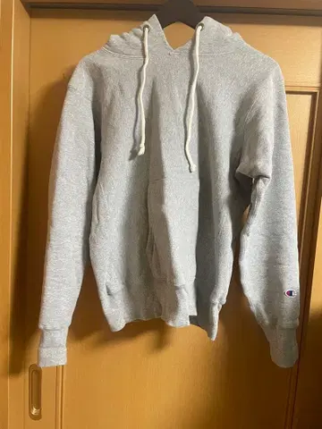 Champion USA 빨간색 단일 택 리버스 위브 후드 맨투맨 복각