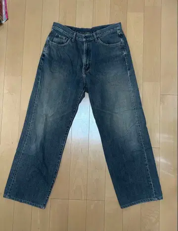 Gold Rush 와이드 레그 데님