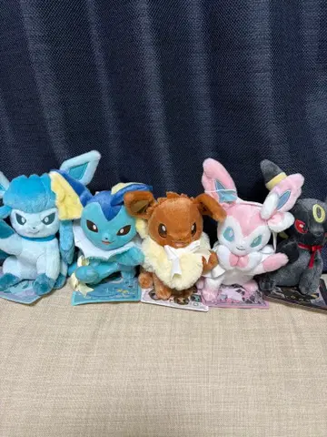 봉제 인형 Eevee Collection 5종 세트
