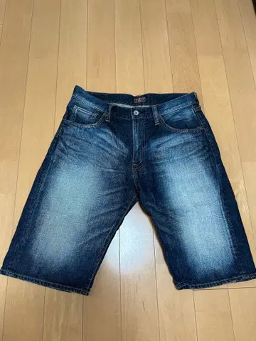 GLHEART 데님 숏팬츠 다크 블루