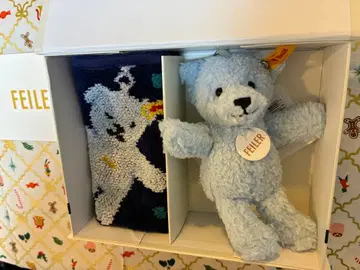 페이 슈타이프 테디베어 키링 세트 미사용 새상품 한정품