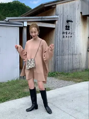 mite 폰데 원피스(Black)