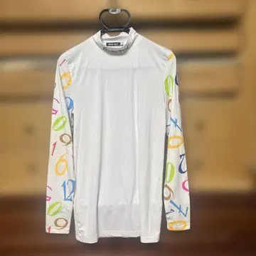 Buddie Hunt 숫자 프린트 긴팔 T셔츠 L