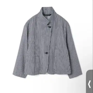 미즈이로 인드(mizuiro ind)의 스트라이프 패턴 자켓