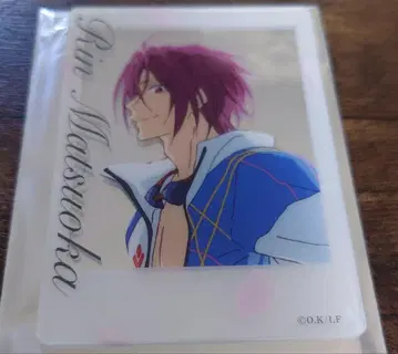 Free! 오케스트라 콘서트 폴라로이드풍 클리어 카드 [마츠오카 린]