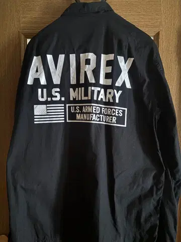 AVIREX 아비렉스 밀리터리 셔츠 스카 셔츠 남성용 XL 새상품급