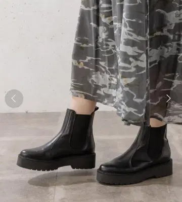 eness 플랫폼 사이드 고어 부츠