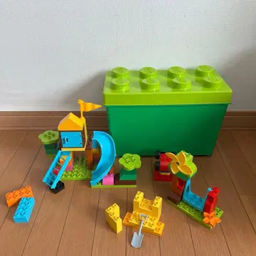 레고 듀플로 초록색 컨테이너 슈퍼 디럭스 '커다란 공원'