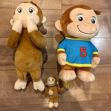 오자루의 조지 봉제 인형 3체 세트