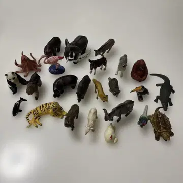 동물 피규어 세트 24개
