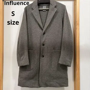 Influence 인플루언스 체스터 코트 S 사이즈 아우터 남성용