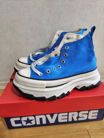 컨버스 CONVERSE 올스타 통굽 스니커즈 블루 24cm