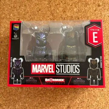 [ 미사용 새상품 ] MARVELBE@RBRICK 블랙팬서 2체 세트 E
