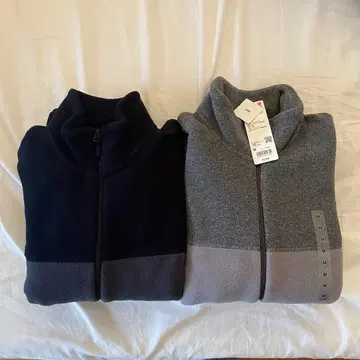 미사용 새상품 UNIQLO 유니클로 플리스 자켓 2세트