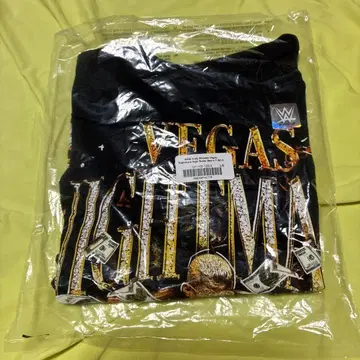 미개봉 WWE 레슬매니아 코디 베가스 나이트메어 T셔츠 L 사이즈