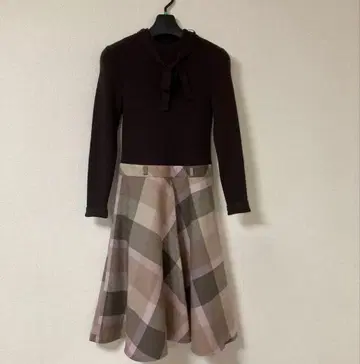 BLUE LABEL CRESTBRIDGE 체크 원피스