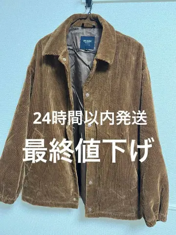 BEAMS 빔즈 코듀로이 자켓