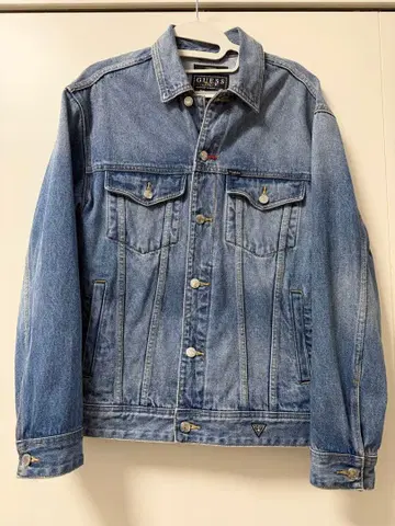 GUESS x J.BALVIN 콜라보 데님 자켓