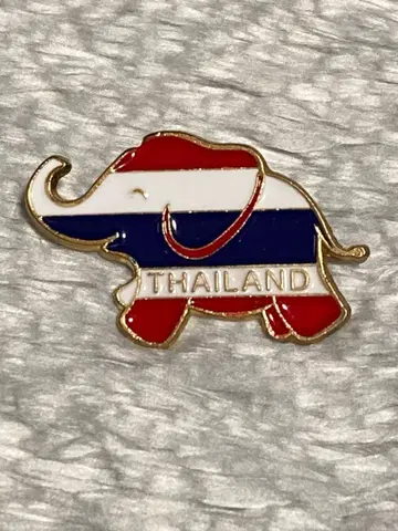 EXPO2025 오사카 간사이 만국박람회 태국 코끼리 핀 배지
