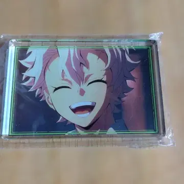 귀멸의 칼날 인연 아크릴 블록 시나즈가와 사네미