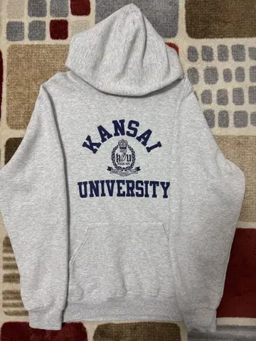 KANSAI 후드 부착 맨투맨 (대학 럭비 굿즈)