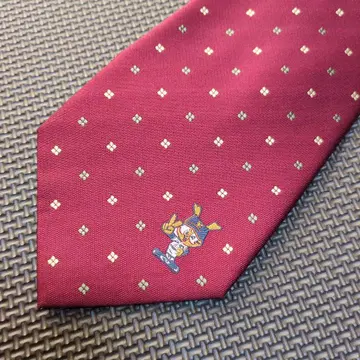 YOKOHAMA GIANTS 넥타이 레드 마스코트 자수