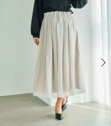 포멀 세레모니 포멀 턱 플레어 스커트