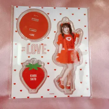 =LOVE 사이토 지아라 특별히 아크릴 스탠드